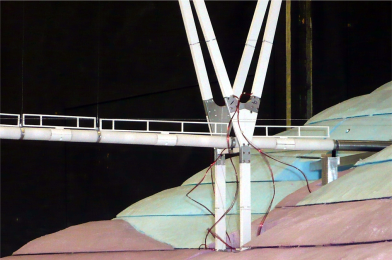 Puentes Suspendidos Para Tubería Sobre los Ríos Tajo y Almonte